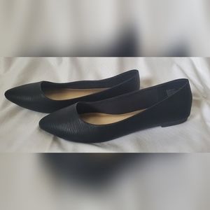 Christian Siriano Flats, Black, Size 8.5